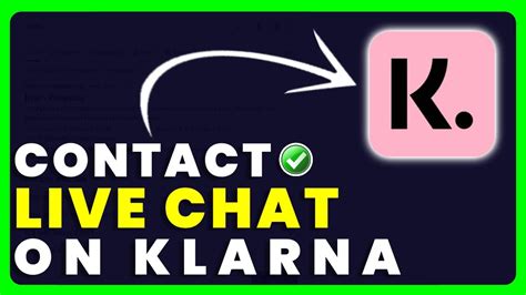 klarna live chat.